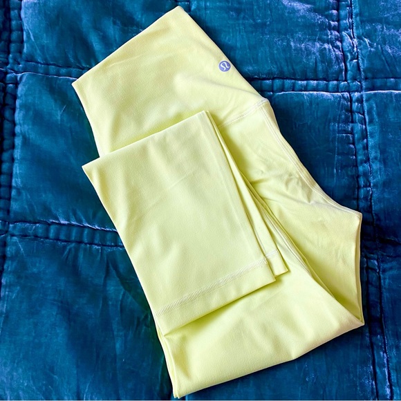 Lululemon Align 25” Lemon Vibe NWOT size 4 - Picture 5 of 11